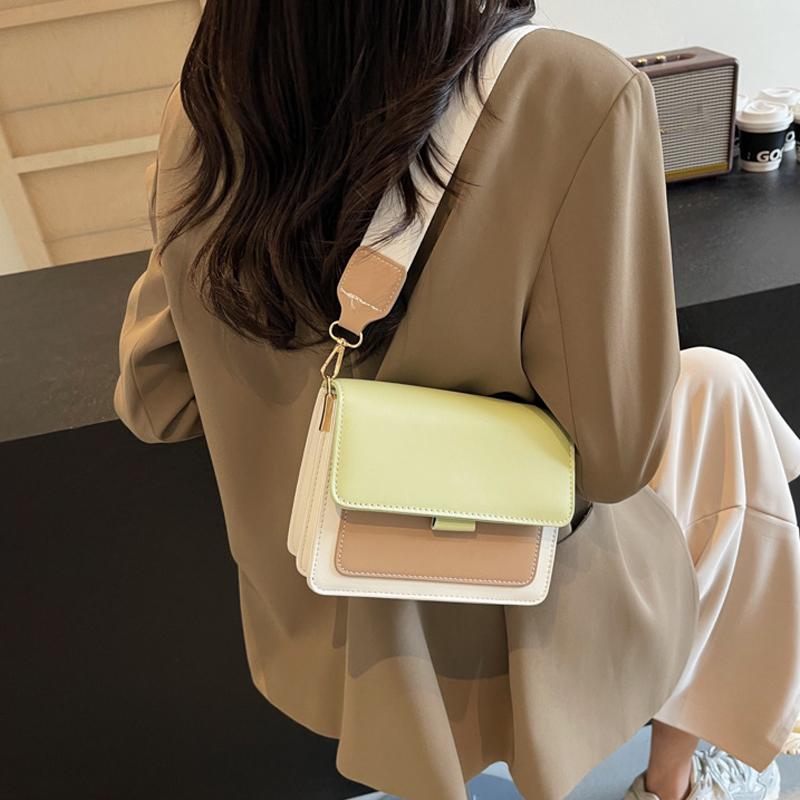 Versatile bag Modemerk Dames Kleine Crossbody Tas Lichtgewicht PU-leer Messenger Bag Flap Handtas Portemonnee Zomerreistas voor dames