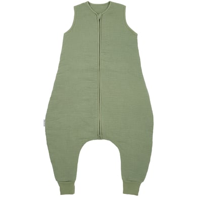 Meyco olive green Wintertrui Mousseline Uni voorgewassen
