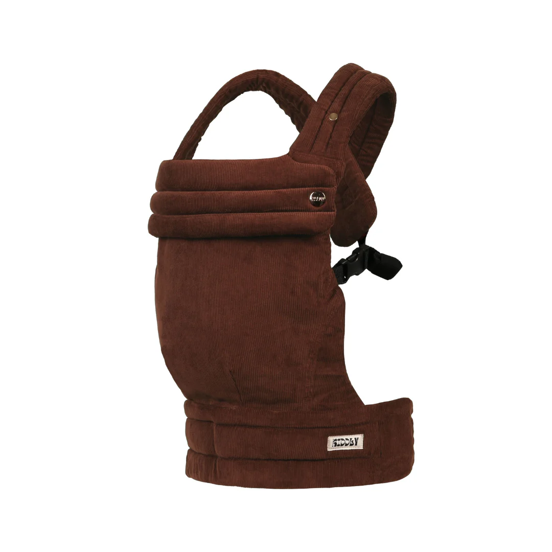 Kiddly Draagzak Corduroy Maroon