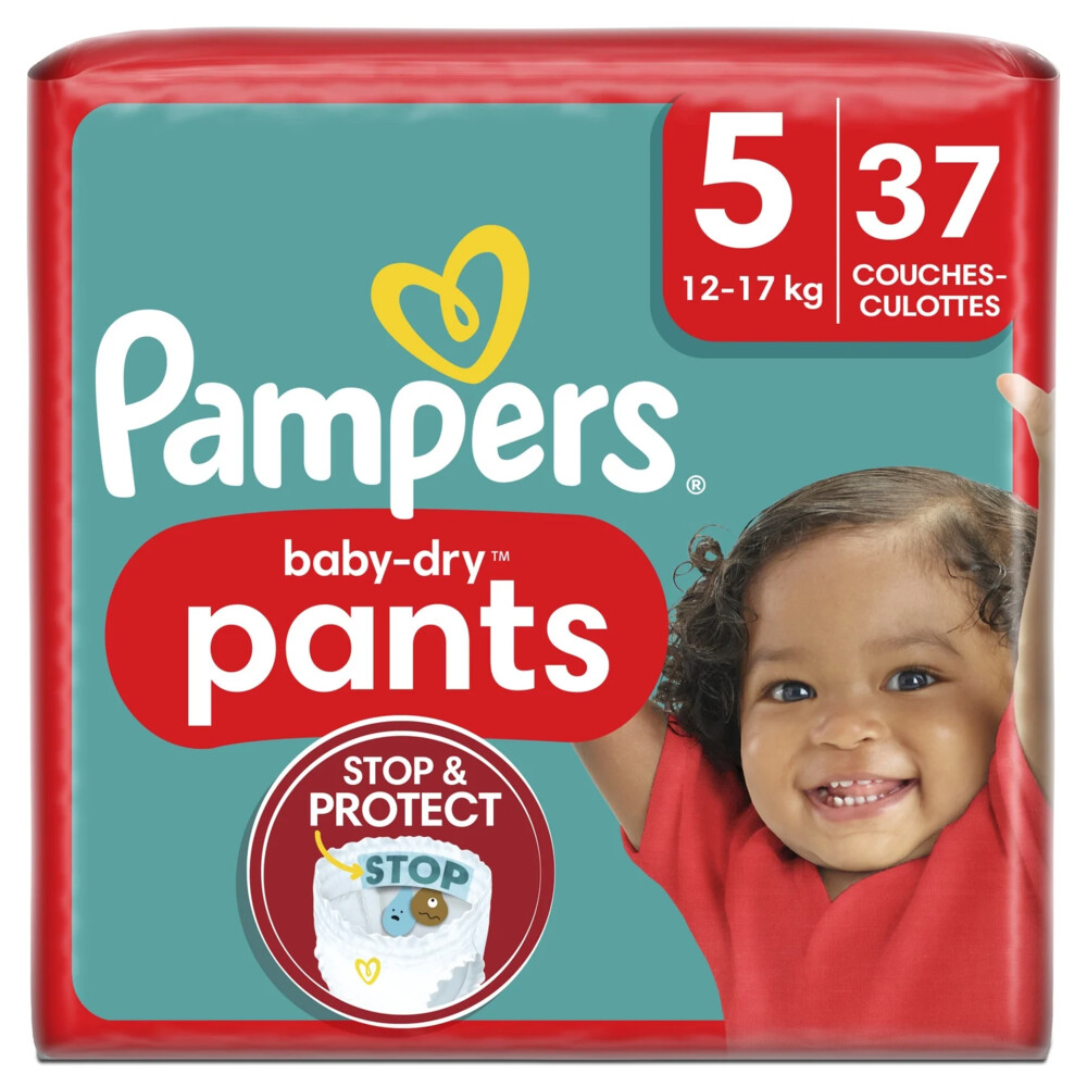 Pampers Baby Dry Luierbroekjes Maat 5 (12-17 kg) 37 stuks