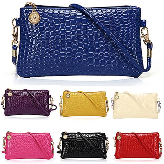 Bag Accessorries Stijlvolle telefoontas Veelzijdig kunstleer Lichtgewicht blauw