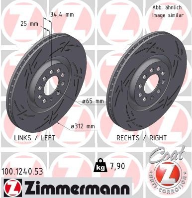 Audi Remschijf BLACK Z