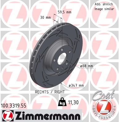 Audi Remschijf BLACK Z