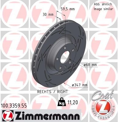 Audi Remschijf BLACK Z