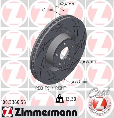 Audi Remschijf BLACK Z
