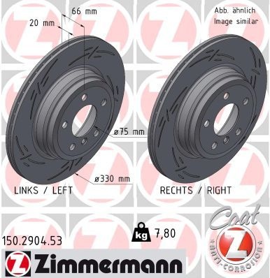 Bmw Remschijf BLACK Z