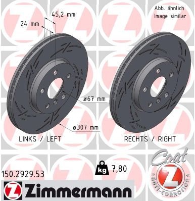 Bmw Remschijf BLACK Z