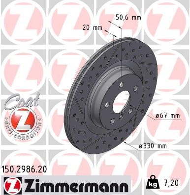 Bmw Remschijf COAT Z