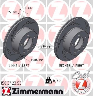 Bmw Remschijf BLACK Z