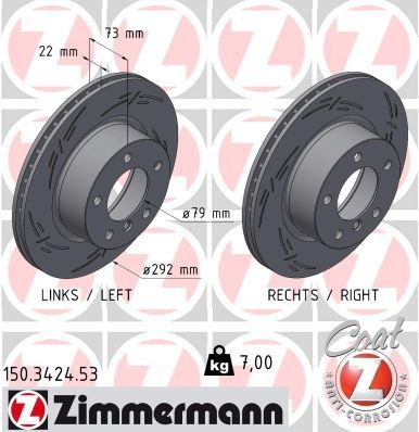 Bmw Remschijf BLACK Z