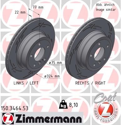 Bmw Remschijf BLACK Z