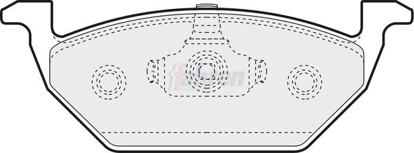 Audi Fahren Remblokkenset