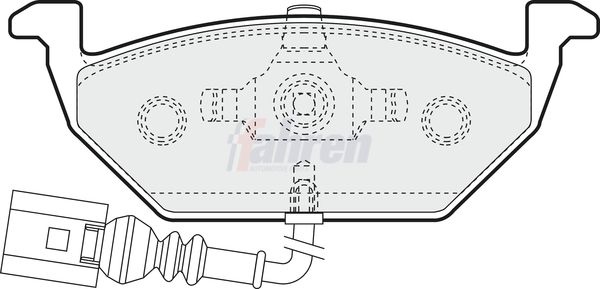 Audi Fahren Remblokkenset