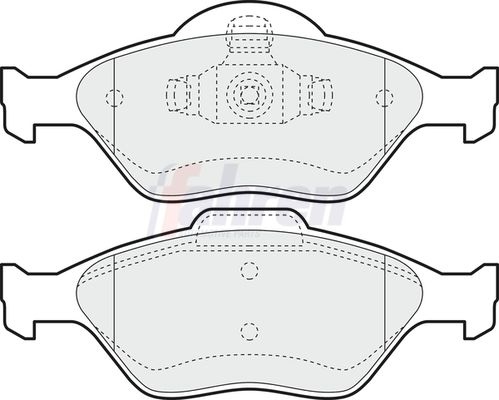 Ford Fahren Remblokkenset