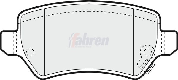 Kia Fahren Remblokkenset