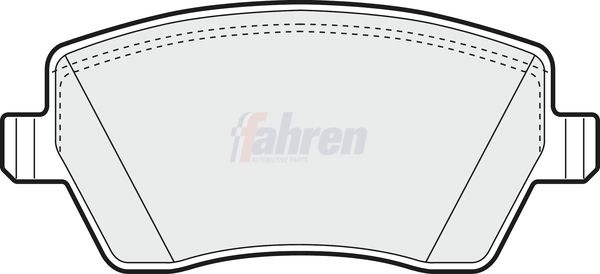 Dacia Fahren Remblokkenset