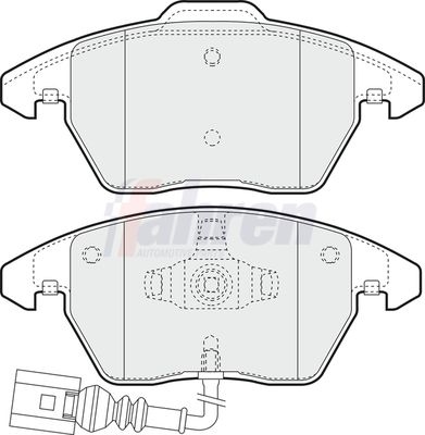 Audi Fahren Remblokkenset