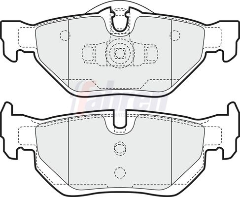 Alpina Fahren Remblokkenset