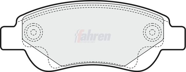 Citroen Fahren Remblokkenset