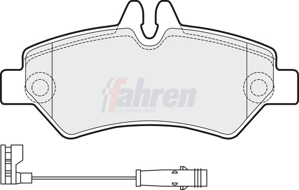 Mercedes-Benz Fahren Remblokkenset