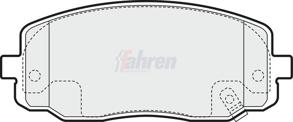 Hyundai Fahren Remblokkenset