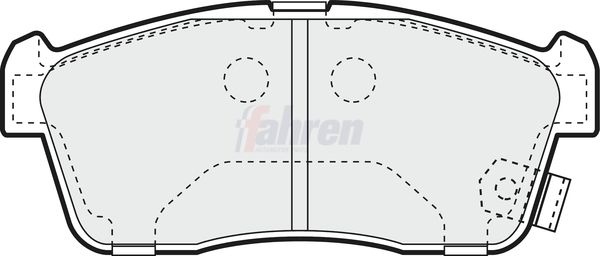 Daihatsu Fahren Remblokkenset