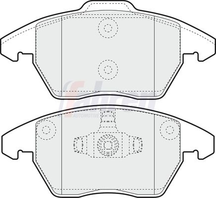Audi Fahren Remblokkenset