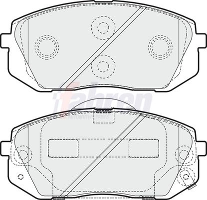 Hyundai Fahren Remblokkenset