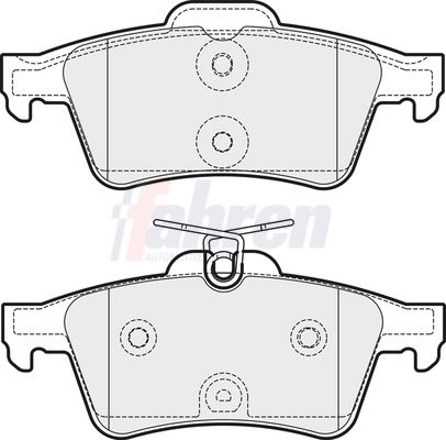Peugeot Fahren Remblokkenset