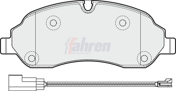 Ford Fahren Remblokkenset