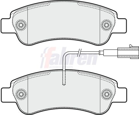 Citroen Fahren Remblokkenset