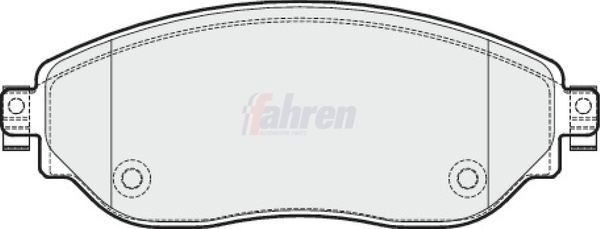 Fiat Fahren Remblokkenset