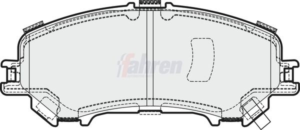 Nissan Fahren Remblokkenset