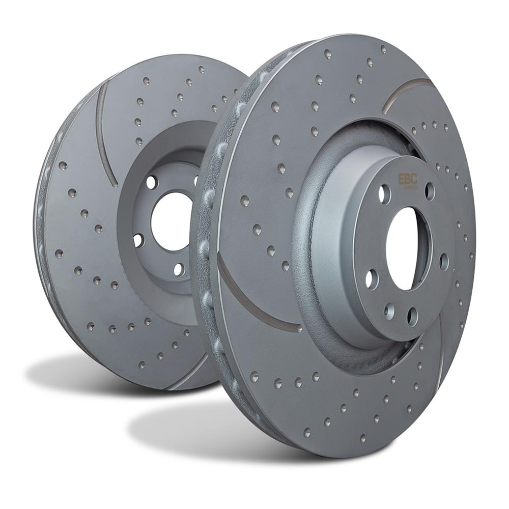Chevrolet EBC Remschijf gegroefd GD series