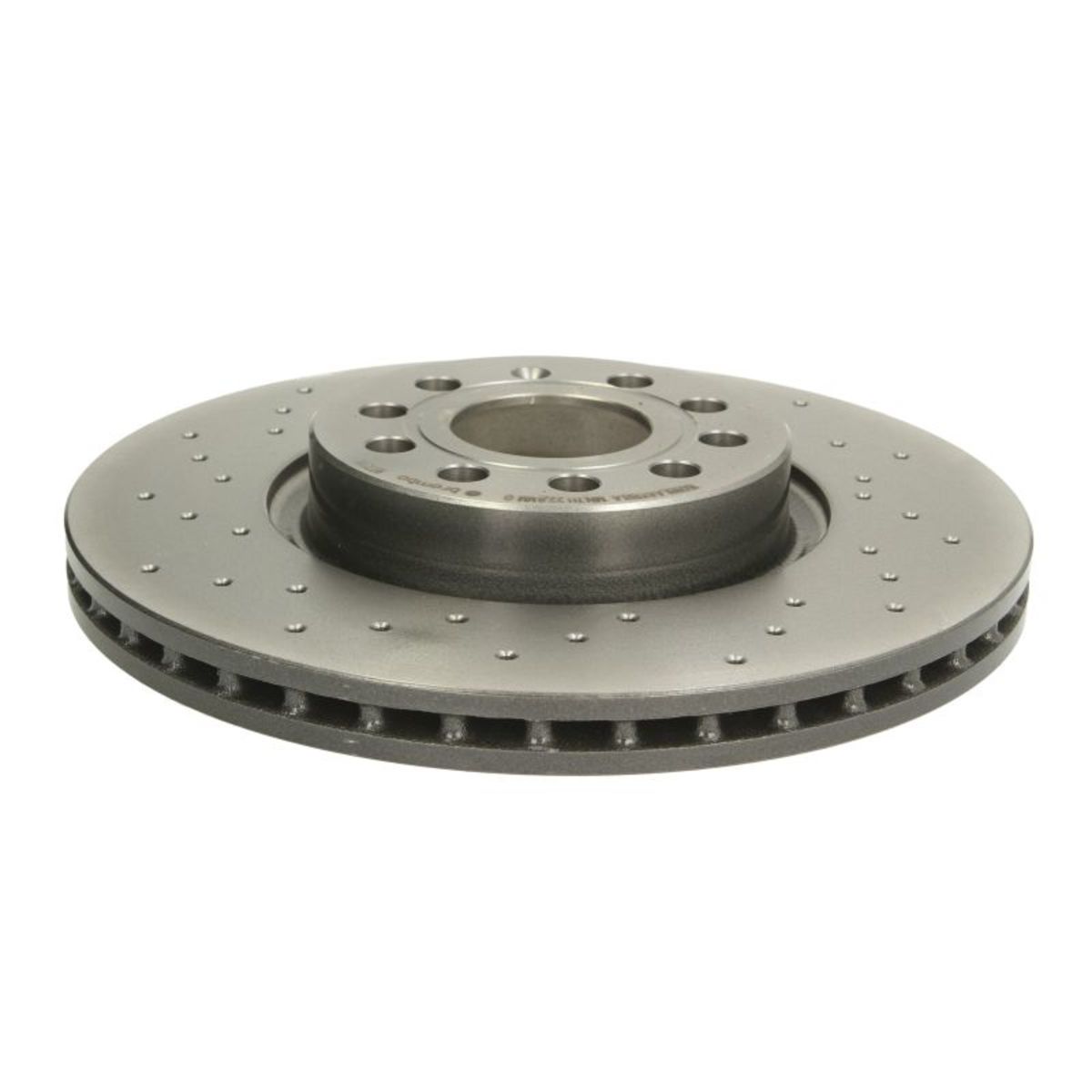 Brembo Remschijf  0997721X voorkant, gelocht, geventileerd, geperforeerd, 1 Stuk