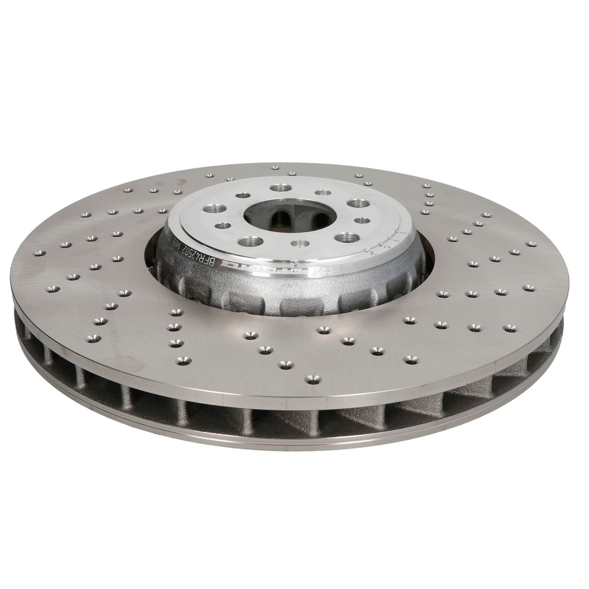 Shw Remschijf  BFR42502 voorkant, geventileerd, sterk gecarboniseerd, 1 Stuk