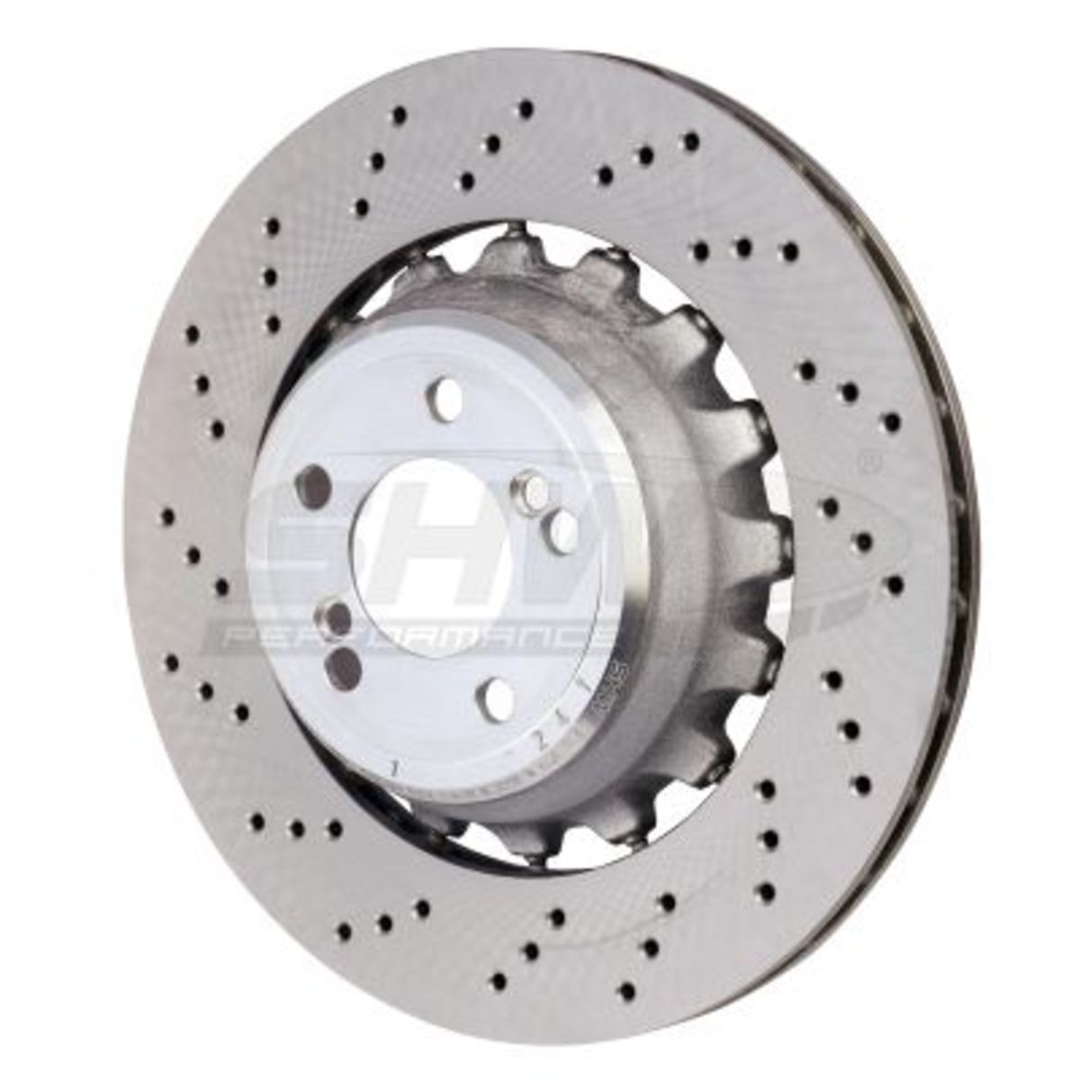 Shw Remschijf  BRL48503 achter, geventileerd, sterk gecarboniseerd, 1 Stuk