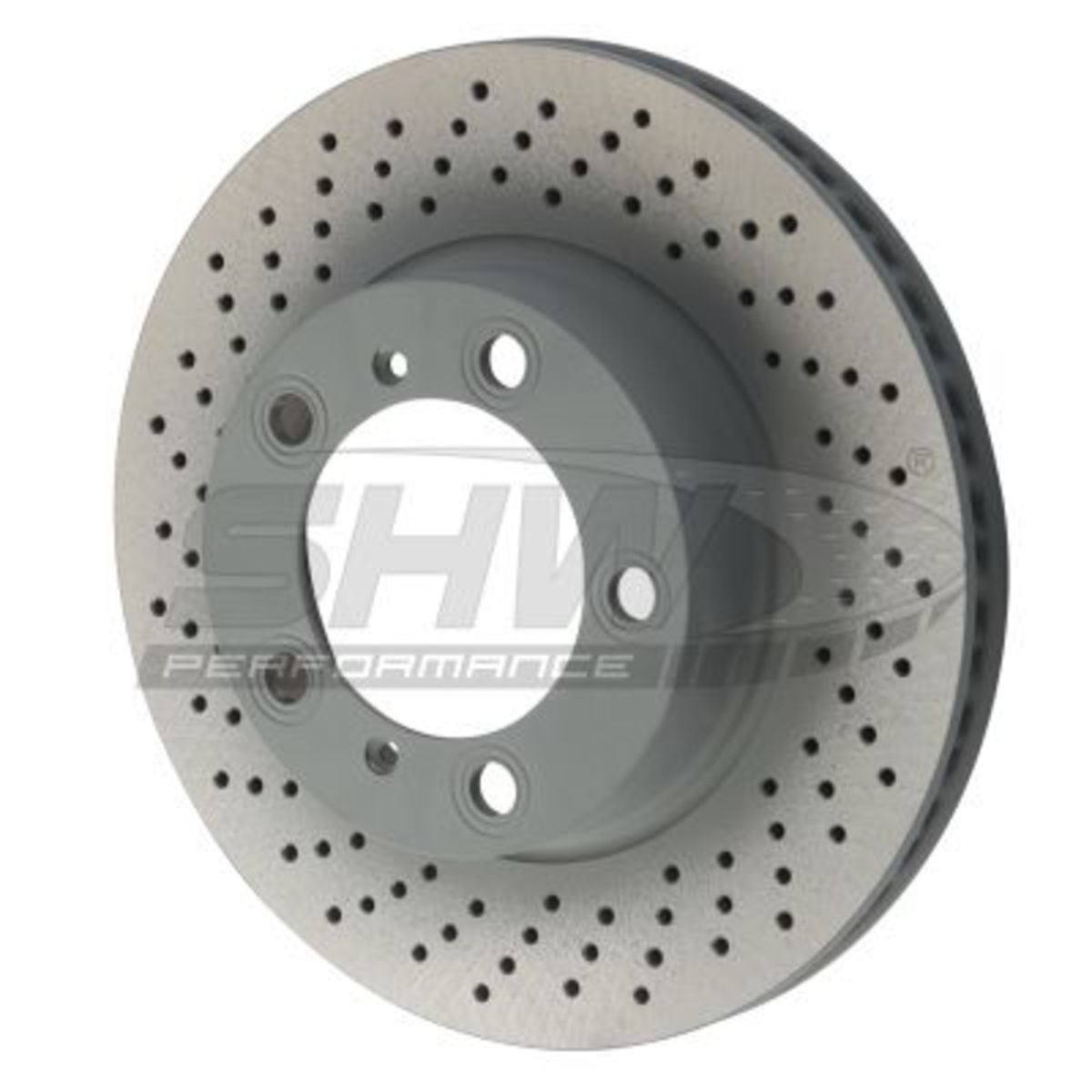 Shw Remschijf  PFL39871 voorkant, geventileerd, sterk gecarboniseerd, 1 Stuk