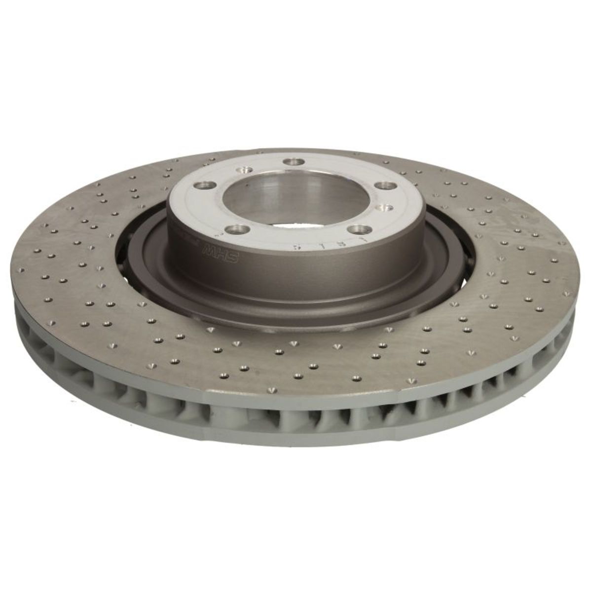 Shw Remschijf  PFL49015 voorkant, geventileerd, sterk gecarboniseerd, 1 Stuk