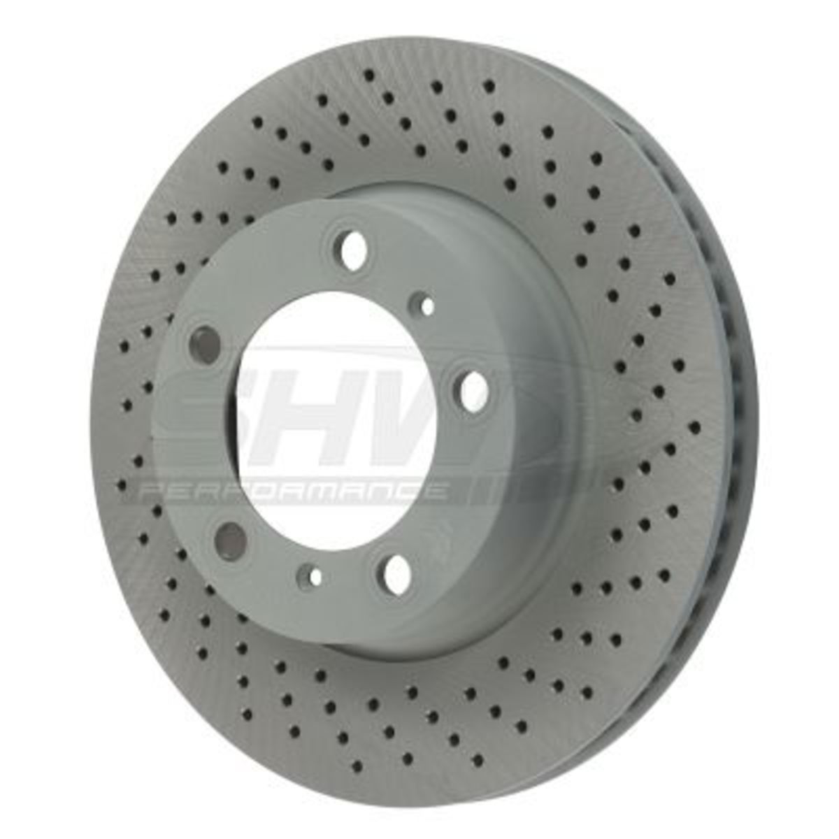 Shw Remschijf  PFR39872 voorkant, geventileerd, sterk gecarboniseerd, 1 Stuk