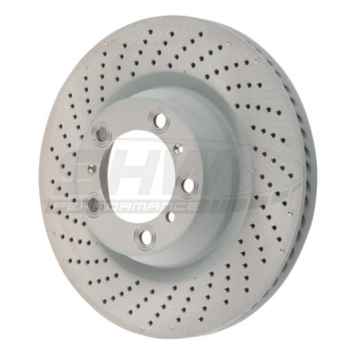 Shw Remschijf  PRL39979 achter, geventileerd, sterk gecarboniseerd, 1 Stuk
