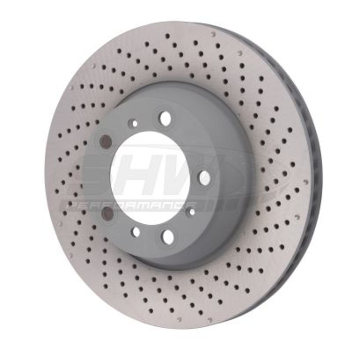 Shw Remschijf  PRR31224 achter, geventileerd, sterk gecarboniseerd, 1 Stuk