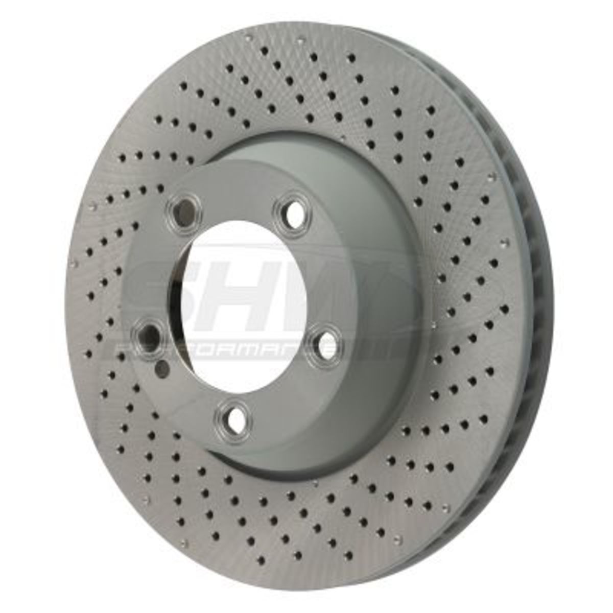Shw Remschijf  PRR31424 achter, geventileerd, sterk gecarboniseerd, 1 Stuk