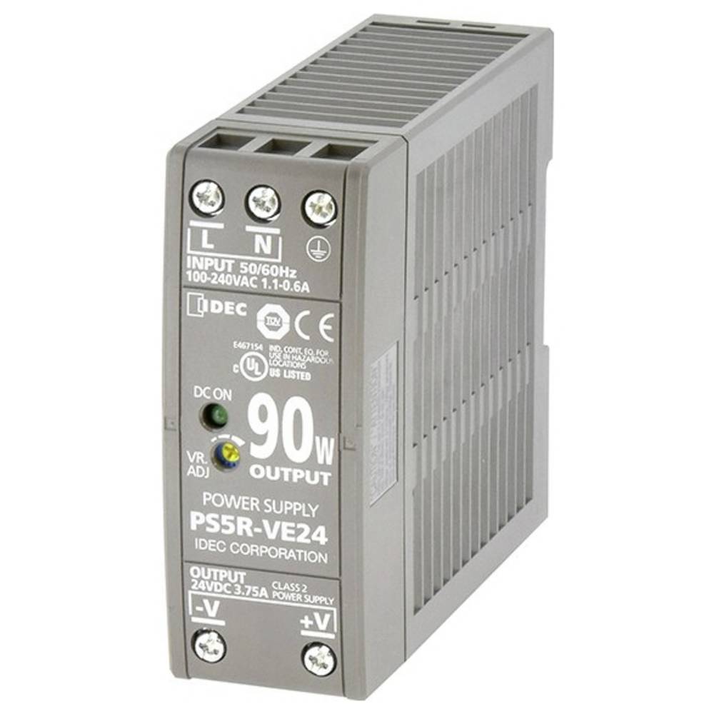 Idec PS5R-V Series DIN-rail netvoeding 3.75 A Aantal uitgangen: 1 x Inhoud: 1 stuk(s)