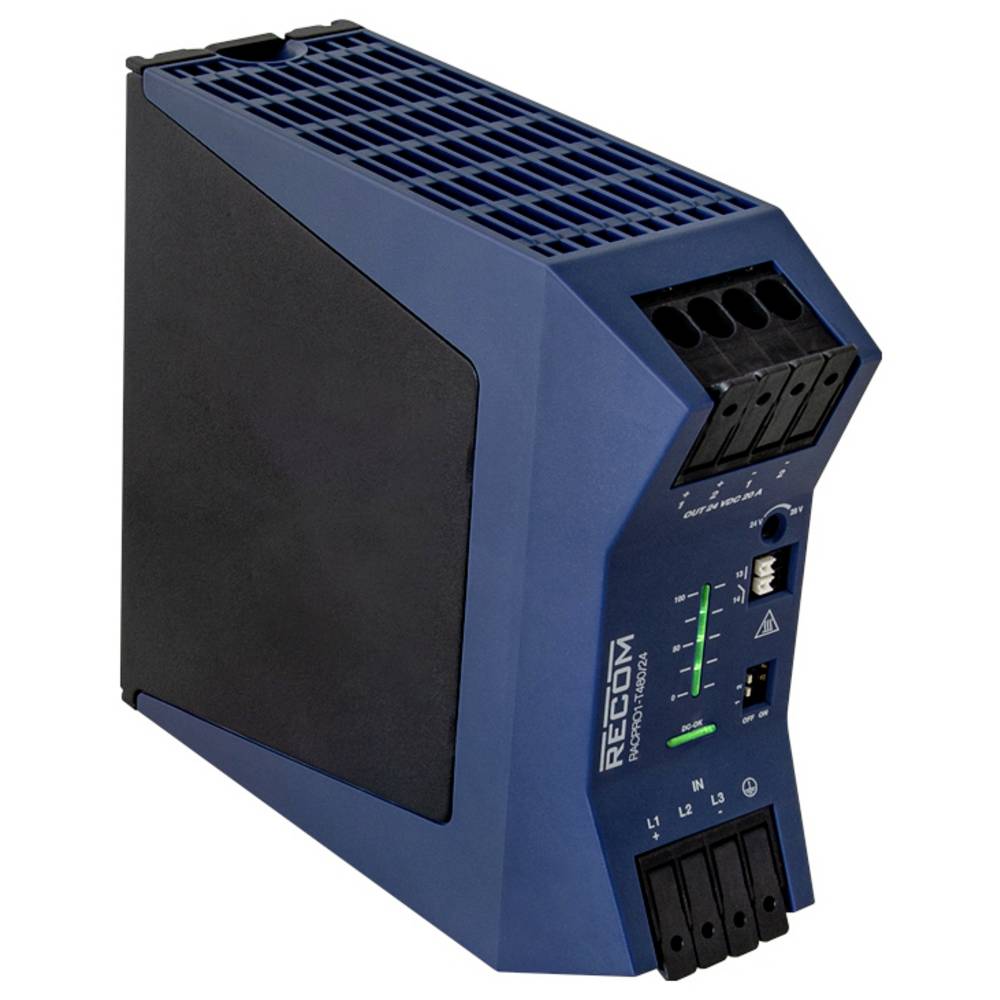 RECOM RACPRO1-T480/24 DIN-rail netvoeding 20 A 480 W Inhoud: 1 stuk(s)