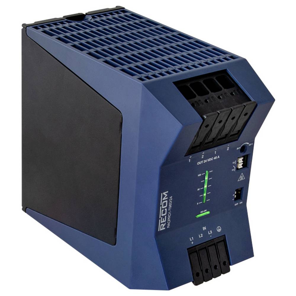 RECOM RACPRO1-T960/24 DIN-rail netvoeding 40 A 960 W Inhoud: 1 stuk(s)