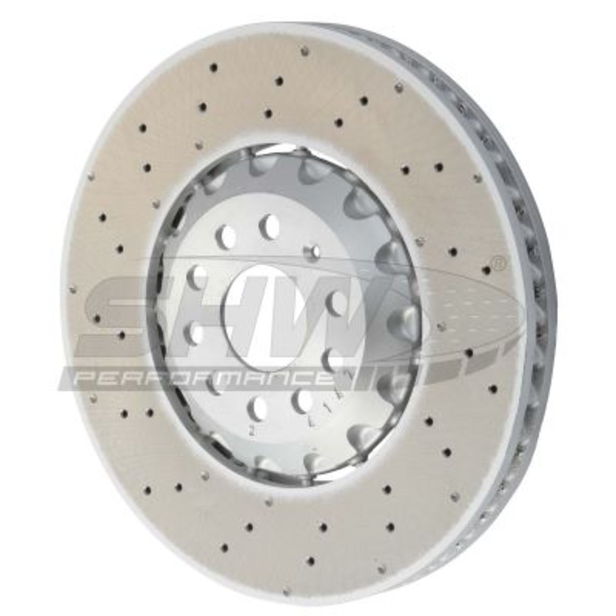 Shw Remschijf  VFX43801 voorkant, geventileerd, sterk gecarboniseerd, 1 Stuk