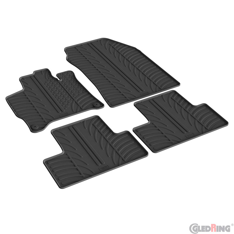 Opel Rubbermatten passend voor  Astra L HB 5-deurs MHEV 2024- (T profiel 4-delig)