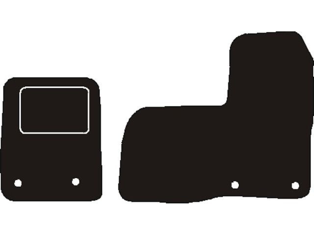 Ford Automatten voorzijde passend voor  Tourneo Custom 2012 -