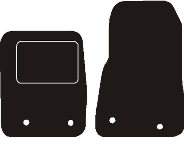 Ford Automatten passend voor  Transit Custom dubbele cabine 300 L2H1 2021 -